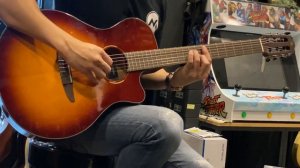 Yamaha NTX1 Nylon Acoustic Electric Sound Sample