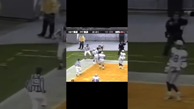 Kordell Stewart Throwing a Dart to Matt Cushing #steelers