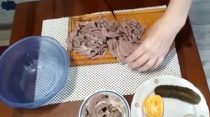 Готовим БЕЛКОВЫЙ салат из сердца .Блюдо для диабетиков и не только. Вкусно и недорого.