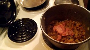 КАРТОШКА ТУШЕНАЯ С ФАРШЕМ. Что приготовить на ужин или на  обед?