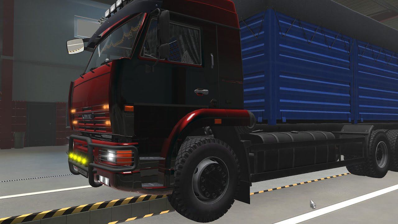 Камаз. Зима продолжается... Все моды в дискорде. Прямая ссылка в описании смотреть онлайн