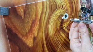 Пошаговый Урок Аэрография  Структура Дерева