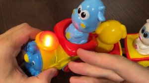 Поезд BabyGo с животными обзор