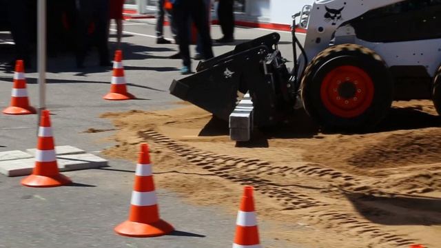 Мини погрузчик Bobcat на выставке CTT2019