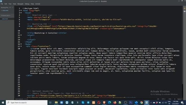 Containers | Bootstrap Tutorial | Bootstrap 3 4 And Bootstrap 5 смотреть онлайн