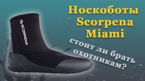 Носкоботы Scorpena Miami