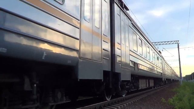 "Гость из Ярославки!" Электропоезд ЭД4М-0482 "ЦППК-Спутник"
