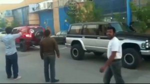 Toyota FG Cruiser and Nissan Patrol Safari duel and tug of war