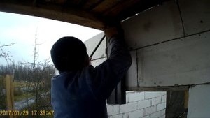 Опалубка для балкона/Заливка пояса и балкона. Поднятие на Кране