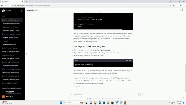 cuda python mac