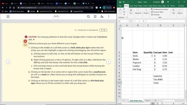 MTH 154 8/27/20 Lecture: Intro to Excel Part 1 смотреть онлайн