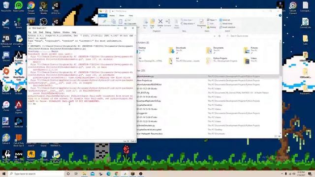 Minecraft AutoMine Python Bot смотреть онлайн