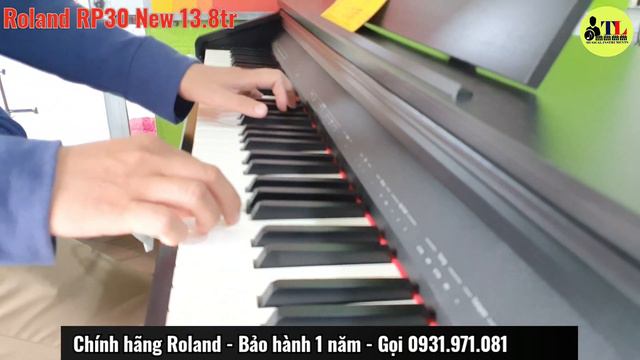 Piano Roland RP30 New 100% giá chỉ 13.8tr || Gọi đặt hàng: 0931.971.081 смотреть онлайн