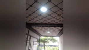 Тунукафон потолок в Таджикистане! потолоки из аликабона!