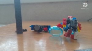 Лего самолёт-трансформер