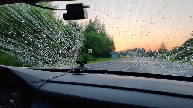 Срыв антидождя Shine Systems NanoGlass смотреть онлайн