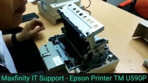 EPSON Printer TM U590 P Maxfinity IT Support - SSM Counter Slip Printer,MPSP,PBA Printer Solution