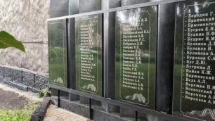 Памятный мемориал погибшим защитникам Республики в Дебальцево