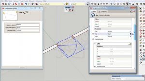 Динамические компоненты SketchUp