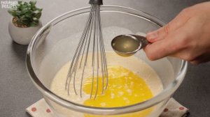 THE SECRET to Perfect French Crepes is mixing all the ingredients correctly!