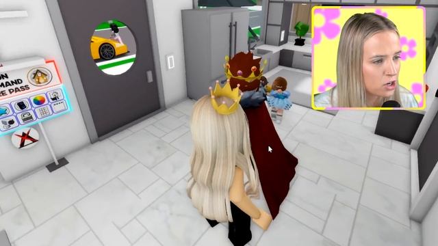 QUEEN Becomes NOTHING.. (Roblox Brookhaven) смотреть онлайн
