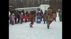 Winterfest. Танец индейцев-разведчиков.