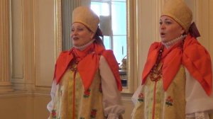 Из-за лесу тёмного. Folklore. Карпогорский хор.