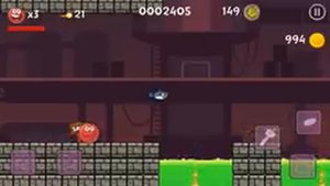 НОВЫЙ СЛОЖНЫЙ РЕД БОЛ 4 КРАСНЫЙ ШАРИК в стиле СУПЕР МАРИО NEW RED BALL 4 in SUPER MARIO style #5