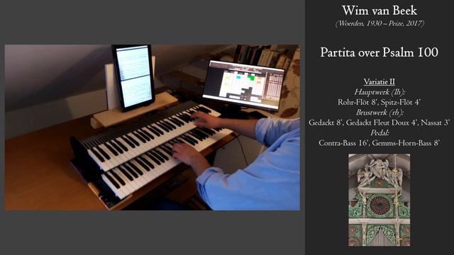 Wim van Beek - Partita over Psalm 100 - Sonnenorgel, Görlitz, Sonus Paradisi, Hauptwerk смотреть онлайн