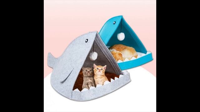 Домик для домашних животных - Акула, голубой смотреть онлайн