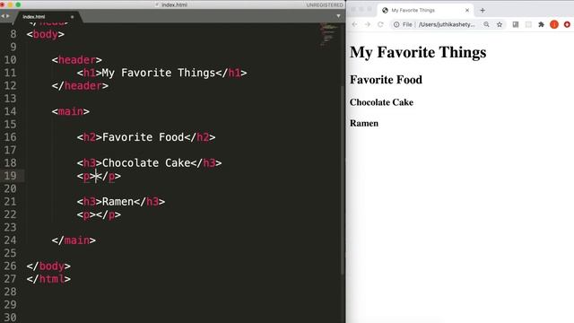 [HTML-Tutorial-6] | How to structure your web page & content? | Web Development for Beginners
