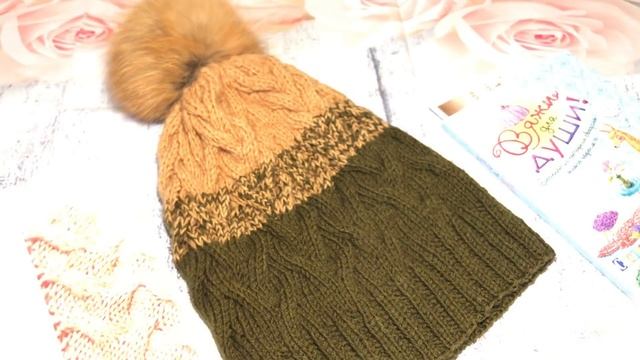 Готовая работа - шапка градиентом смотреть онлайн