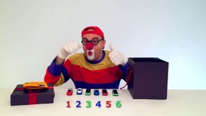 КЛОУН ДИМА - Видео для детей. Подарок на 23 февраля. Игрушечный автовоз и машинки от Маши