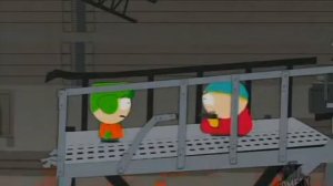 South Park. Картман, Кайл и мешочек с золотом