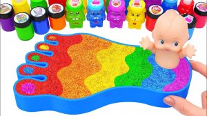 Для малышей мультики. Игрушки на липучках. Слаймы. Разноцветные игрушки. АСМР.