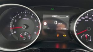 Не включается задняя на Kia Ceed CD (2018)