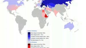 Карта православного християнства