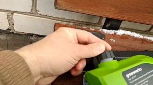 Распаковка — Высоторез Greenworks GPS7220