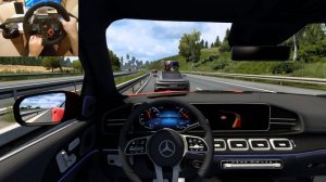 Mercedes-Benz GLS 580 | Euro Truck Simulator 2 | Logitech G29 Gameplay