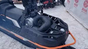 Модернизация снегохода РМ БУРАН ЛИДЕР АДЕ, часть #2