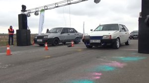 Турбо ВАЗ 2108 550 л.с. / что творит, что творит...