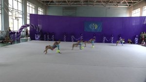 Групповые упражнения 38 (мяч) ФСТ"Україна" Художественная гимнастика