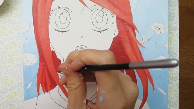 Tips for Overcoming Different Kinds of ART BLOCK! | Painting my OC with Acrylic Paint! смотреть онлайн