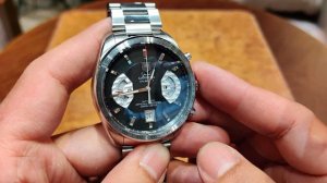 [ Đẹp ] Tag Heuer Grand Carrera Chronograph 43mm CAV511A.BA0902 | ICS Authentic 0982298881