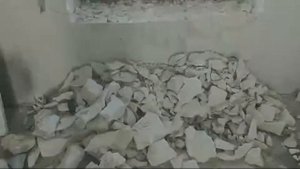 Демонтаж в блок-хаусе