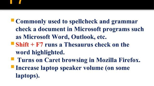 Function Key's  [F1 - F12] смотреть онлайн