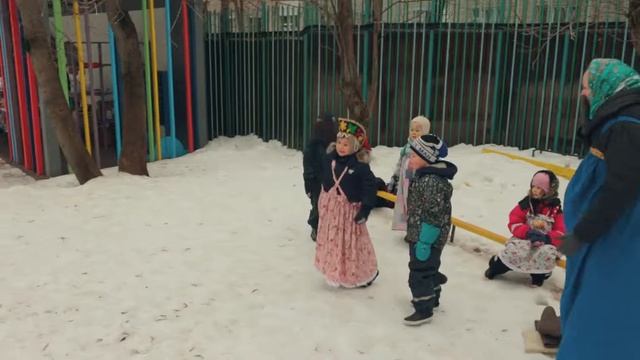 Масленица в детском саду смотреть онлайн