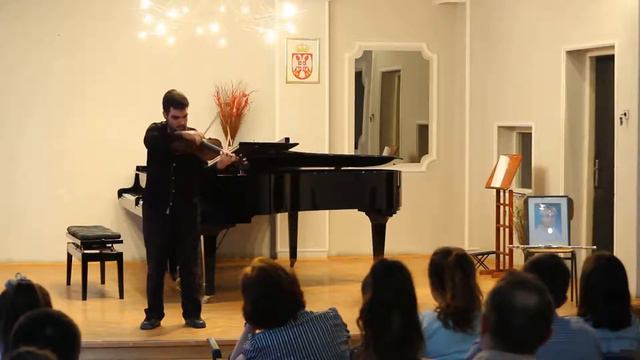 J. S. Bach / Chaconne from Violin Partita No. 2 / Dimitrije Mandić, violin смотреть онлайн