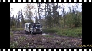 ГАЗ 66 наматывает бездорожье на колеса! На ШИШИГУ надейся а сам не плошай! Подборка