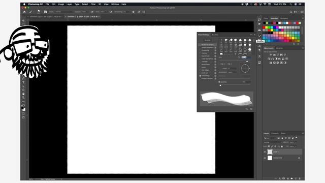 Photoshop: Creating a Brush смотреть онлайн
